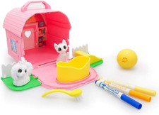 Washimals Pets - Park Playground Playset | Colour Your Own Washimal Pets Again a
