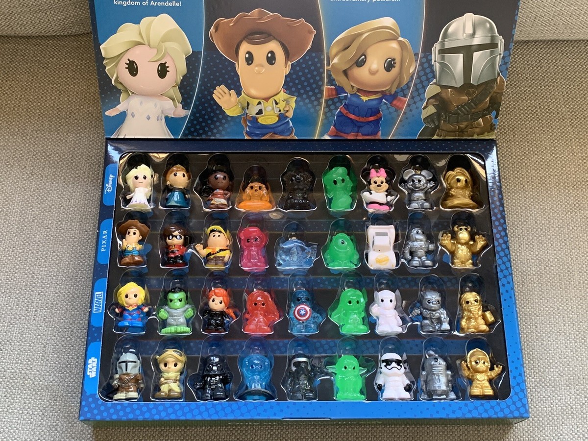 Rare Disney Ooshies! - Full Set Of Woolworths Disney Plus with