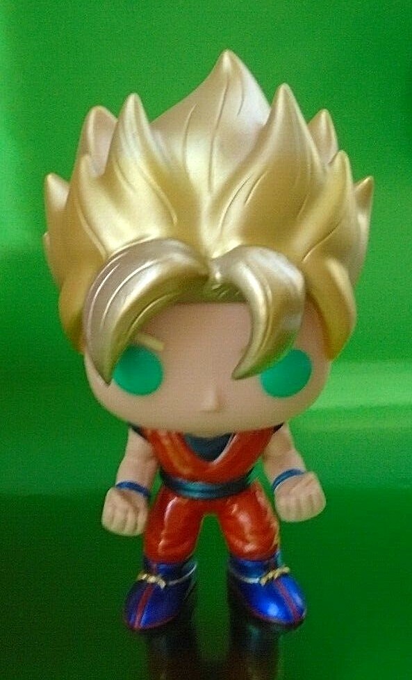 Saiyan Blue Super Saiyan Goku Metallic Pop Funko POP! Anime