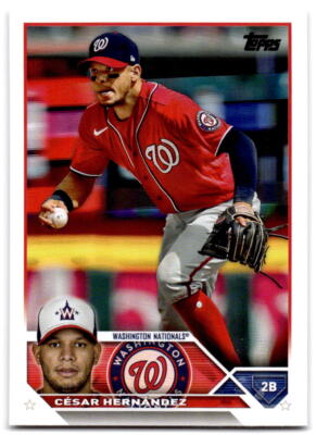 2023 Topps #244 Cesar Hernandez