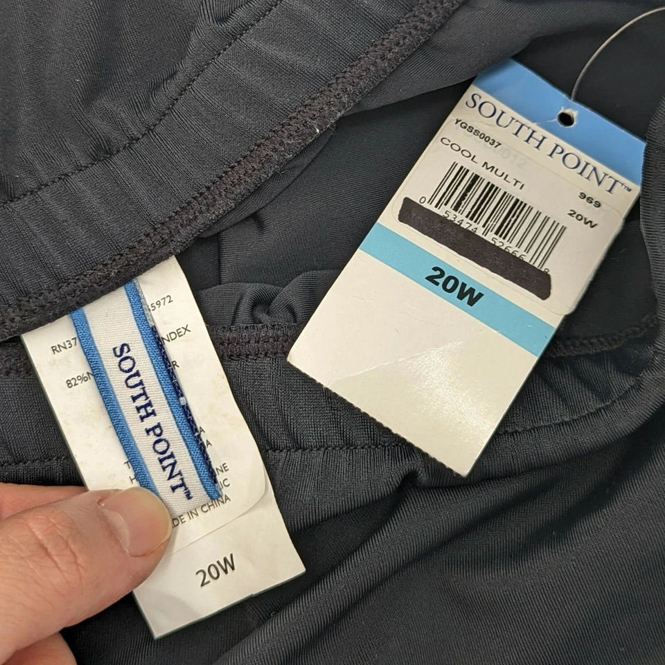 Falda de baño South Point para mujer 20W negra  Foto 4 de 4