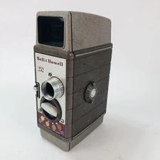 Bell & Howell Two Fifty Two 252 Vintage Original 1950s 8MM Home Movie Camera MCM