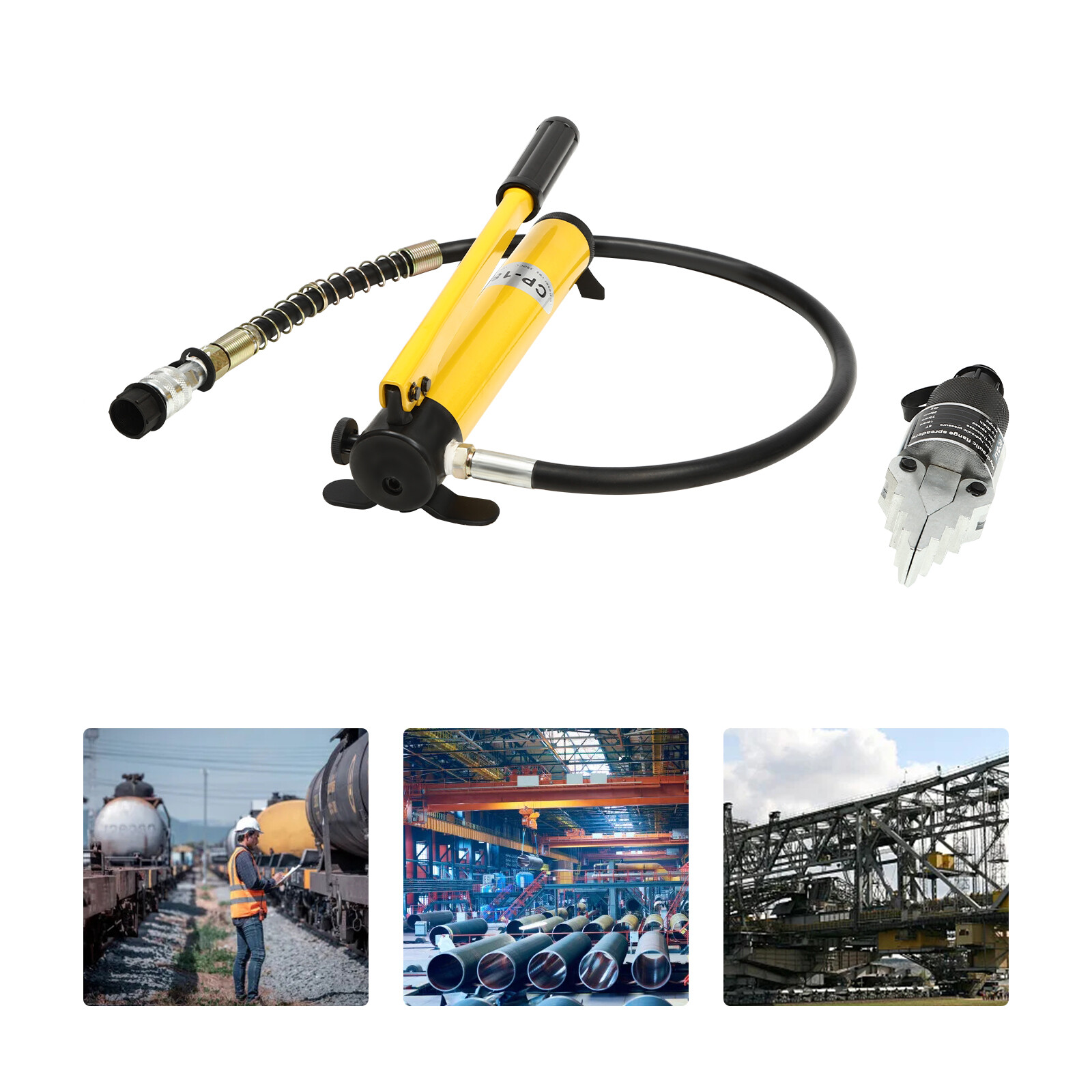 Esparcidor de brida hidráulico 8 T Esparcidor de brida hidráulico Separador y bomba