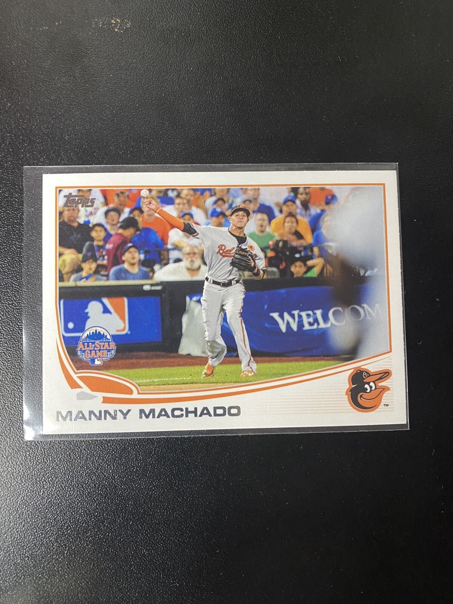 Manny Machado All Star Game Rookie Card Baltimore Orioles San