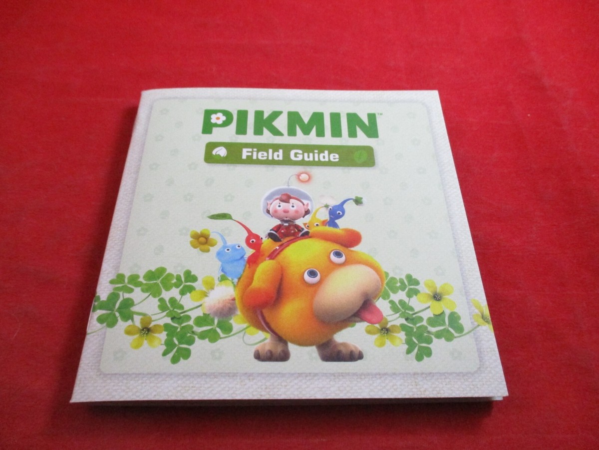 Pikmin Field Guide Pikmin 4 Nintendo Switch Promotional Booklet | eBay