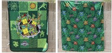 Teenage Mutant Ninja Turtles TMNT Toddler Youth Bed Reversible Comforter FlatSht