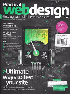 Practical Web Design Magazine Ultimate Site Test Free Tools Blogging Video Punch