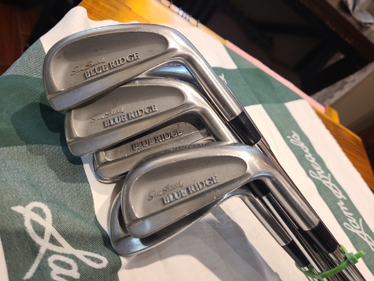 Vintage Wilson Sam Snead Blue Ridge Irons 3-PW Set Greenbrier  display picture 1