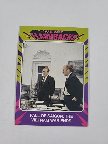 2024 Topps Heritage #NF-6 Fall of Saigon News Flashbacks