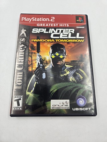 Jeu PS2 Tom Clancy's Splinter Cell – Version PAL Promo/presse – État Bon, Pour PlayStation 2 – Origine France