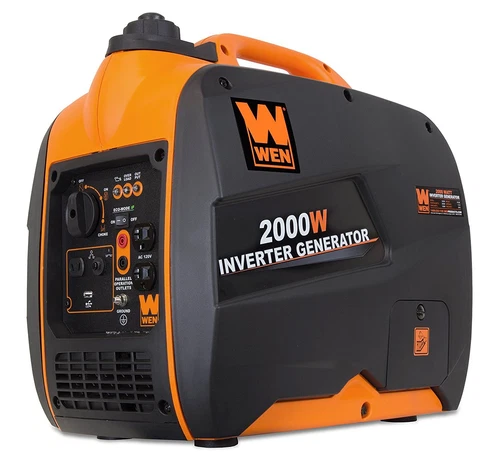 WEN 2000-W Super Quiet Portable Gas Powered Inverter Generator Home RV Camping