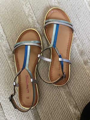 leather bottom sandals