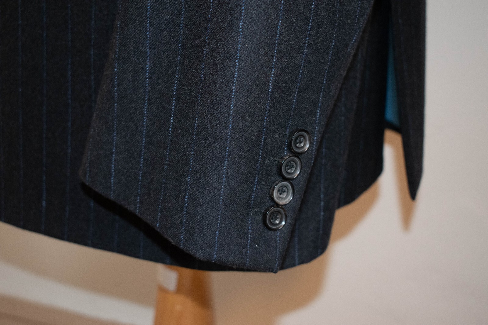 FILA Blazer giacca uomo M&S Savile Row Inspired pura lana nuovo antracite taglia 48M