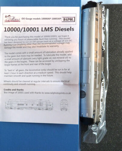 10001 1st Gen. LMS/ BR Diesel Co-Co (BR 16/1 ) Hattons /Dapol 10001KP Mint OO - Picture 8 of 18