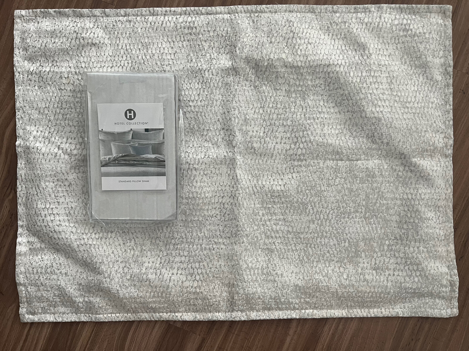 Hotel Collection Pillowcases Sham Silver