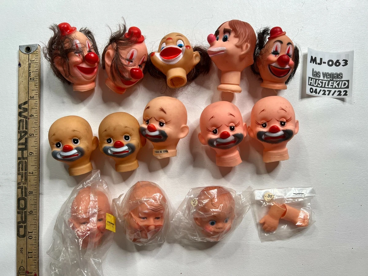 Clown doll heads hotsell