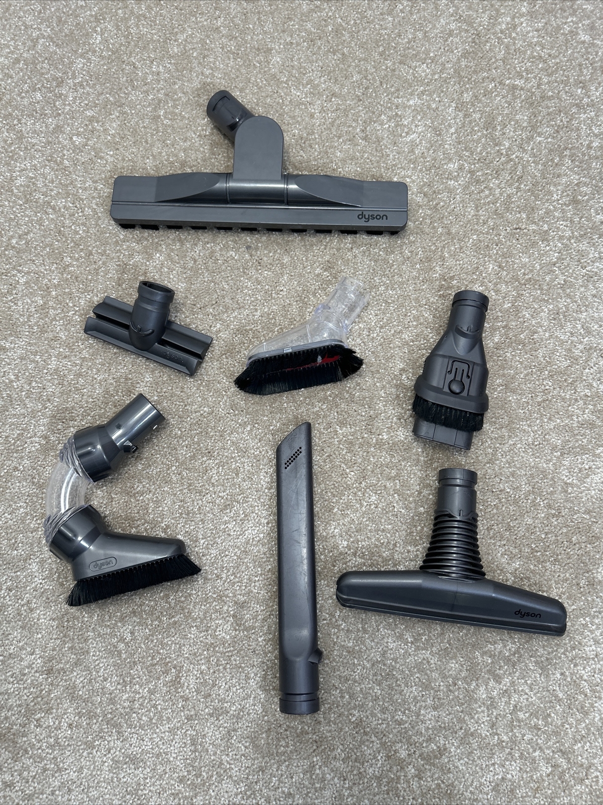 Dyson Vacuum 7-Piece OEM Attachment Kit with Crevice Tool-image