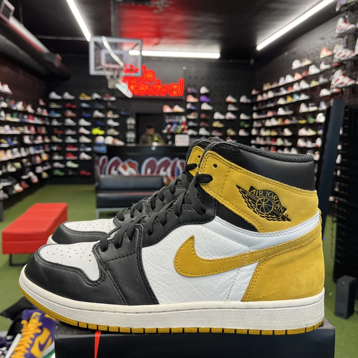 air jordan 1 yellow ochre