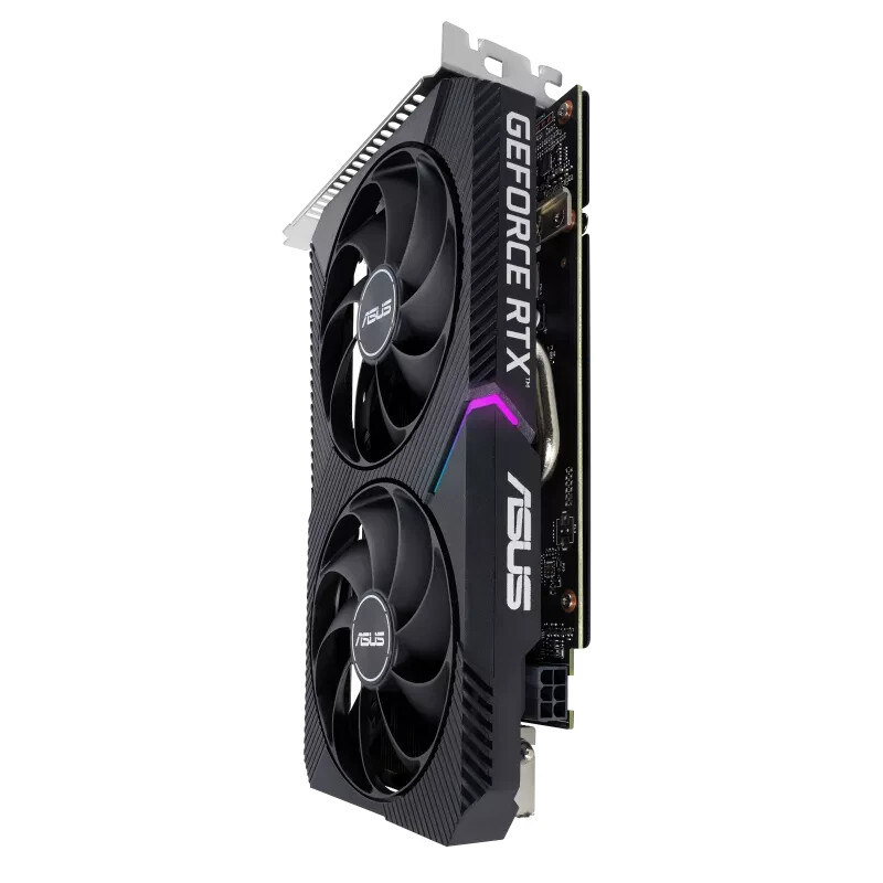 ASUS Dual GeForce RTX 3050 V2 OC Edition 8GB GDDR6 with two