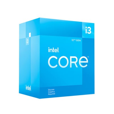 Intel Core  i3-12100F 4-Kern CPU, Sockel 1700, Boxed (mit Kühler)