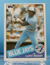 1985 Topps #545 - Lloyd Moseby - Toronto Blue Jays - Near Mint