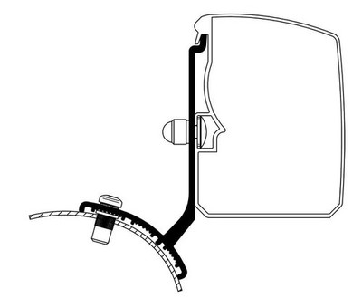 Thule 3200 Adapter für Trafic / Vivaro / Talento / NV300