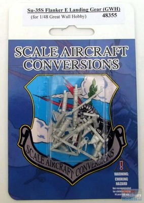 SAC48355 1:48 Scale Aircraft Conversions - Su-35S Flanker E Landing Gear (GWH
