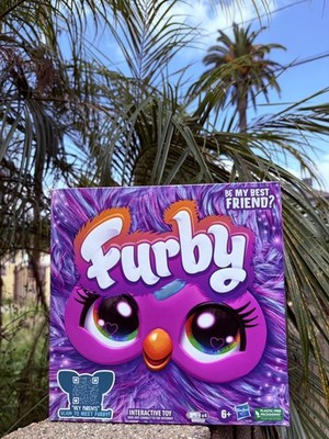Hasbro Furby Plush Interactive Toy - Purple Sealed Box