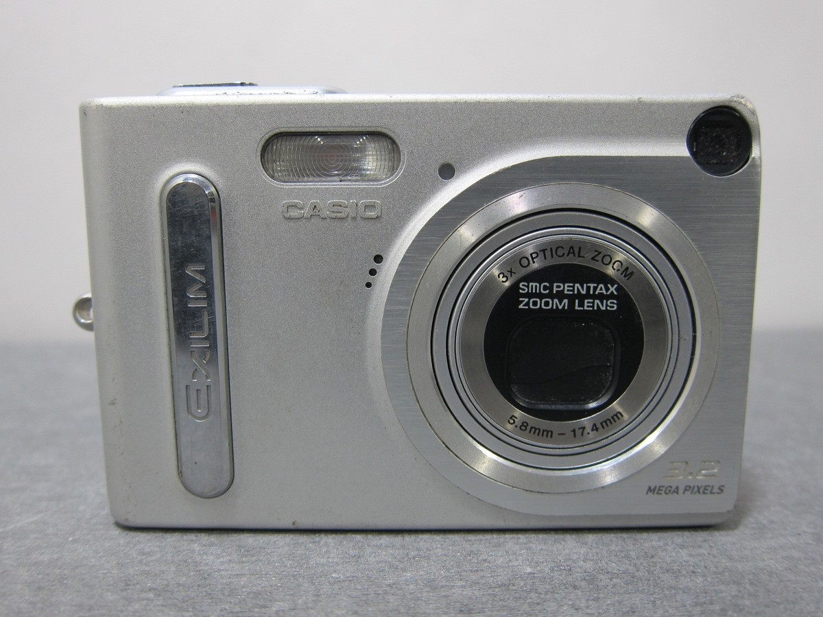 CASIO EXILIM EX-Z3 3.2MP Compact Digital Camera w/ Cradle CA-21A