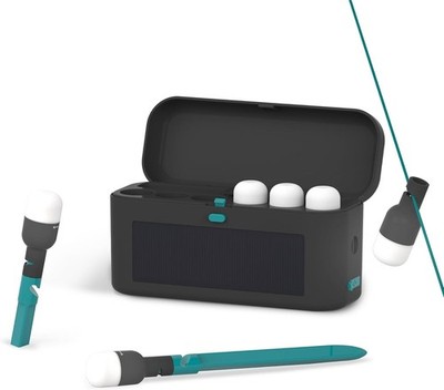 MPOWERD Luci Solar Site Lights: Stringless String Lights, Six Detachable Mini