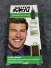 Just For Men Shampoo-In Color Dark Brown H-45 Gray Coverage Hair Dye New Sealed