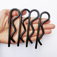 4Pcs Heavy Duty Hitch Pins Clip R Clips, Spring Retaining Wire Hair Pins ,Cotter