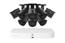 Lorex Fusion Series NVR with IP Bullet 8XCameras 4K 16-Channel 2TB Wired System