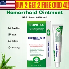 Hemorrhoid Treatment Ointment Hemorrhoids Remove Herbal Cream - Fast Relief Pain