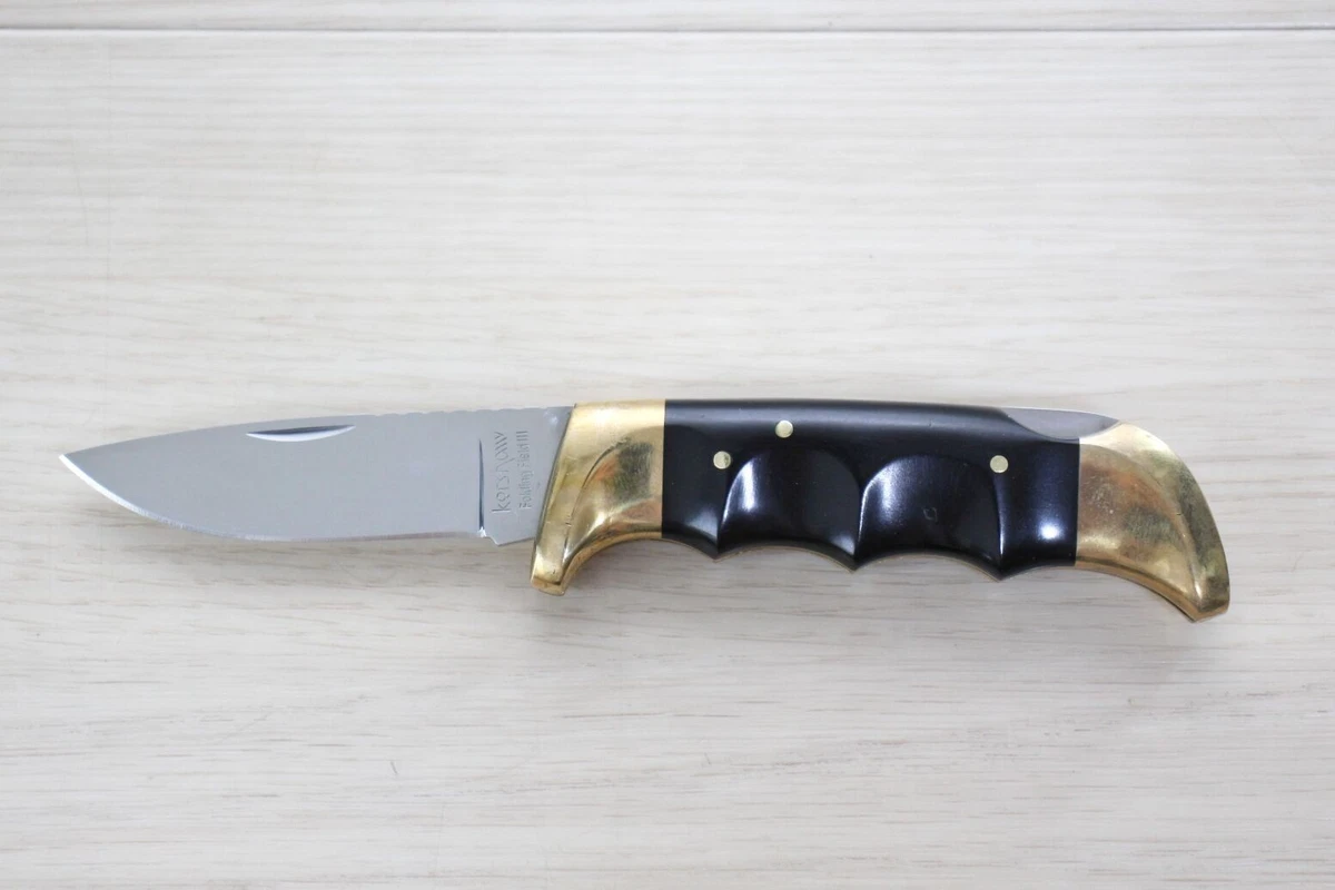 Drop Point Black Ambidextrous Vintage Knives for sale | eBay