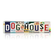 Vintage Dog House Wall Decor Street Sign Metal Tin Signs 16 x 4 Inches New-A-07