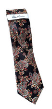 NWT Robert Graham  Paisley Multicolor 100 Silk Neck Tie