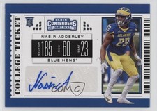 2019 Panini Contenders Draft Picks College Ticket Nasir Adderley #305 Auto 11ks