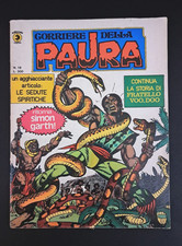 CORRIERE DELLA PAURA N°18 LE SEDUTE SPIRITICHE EDITORIALE CORNO NOVEMBRE 1975