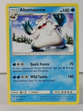 Abomasnow - Rare - SM Unified Minds - POKEMON #42 -P2