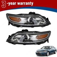 For Ford Taurus Se Sel Limited 2010 2011 2012 Halogen Projector Headlight Pair