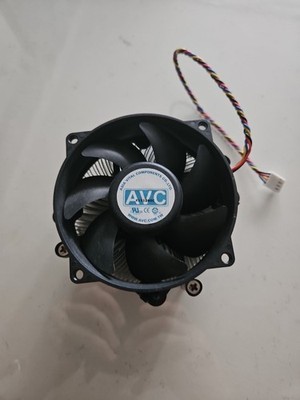 AVC Sockel 775 Prozessorkühler CPU Kühler Lüfter 80mm 4-pol Aluminium* ck479