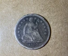 1857 P VG Seated Liberty Half Dime UU101