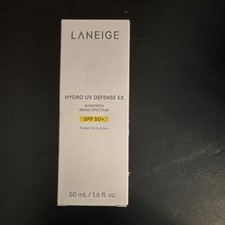 LANEIGE Hydro UV Defense EX Chemical Face Sunscreen SPF 50 Broad Spectrum 1.6oz