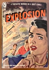 Explosion Mystery Paperback Book by Dorothy Cameron Disney Suspense Drama 1950