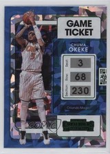 2021-22 Panini Contenders Game Ticket Green Ice Chuma Okeke #37 1dd7