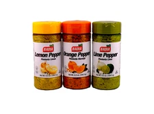Badia Tropical Trio Bundle Mix - Lemon, Orange, Lime Pepper 6.5 oz - Gluten Free