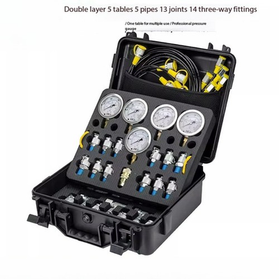 #ad #ad Precision Hydraulic Pressure Measuring Box Pilot Pump Combination Instrument $659.99