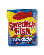 50 PCS Mylar Bags 3.5g Holographic Exotic Smell-proof Food Storage