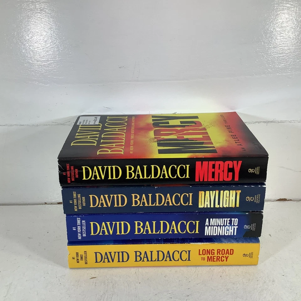 David Baldacci Atlee Pine Complete Series 1-4 4 Trade PBs Like New Foto 2 de 4